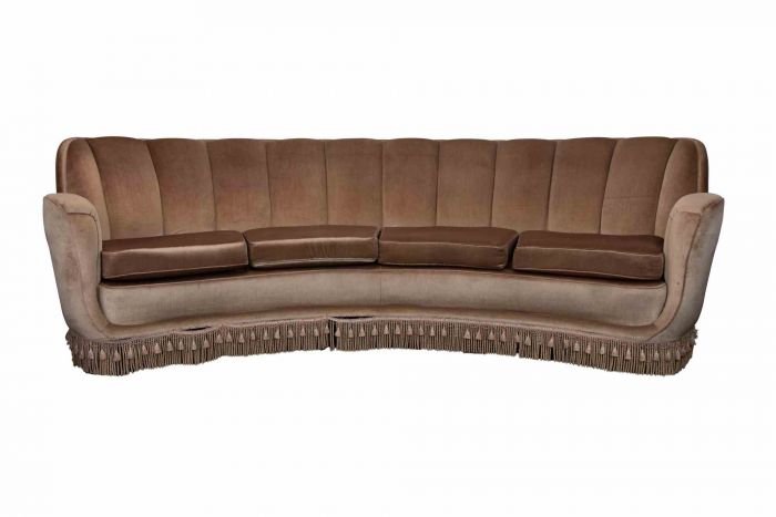 Pink Sofa, attr. to Paolo Buffa
