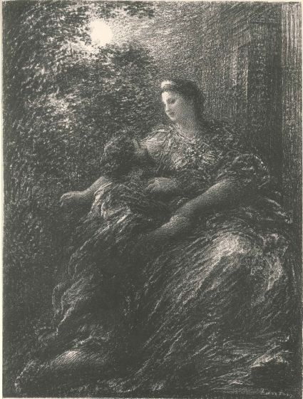 Duo des Troyens by Henri Theodore Fantin-Latour - Modern Art