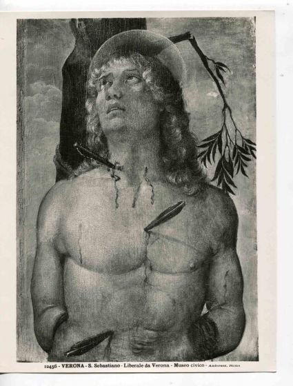 St. Sebastian - Vintage Photo Detail