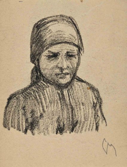 The Portrait Of A Farmer Woman