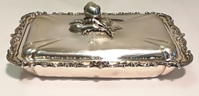 Silver Tray with Top by Anonymous - Decorative Object