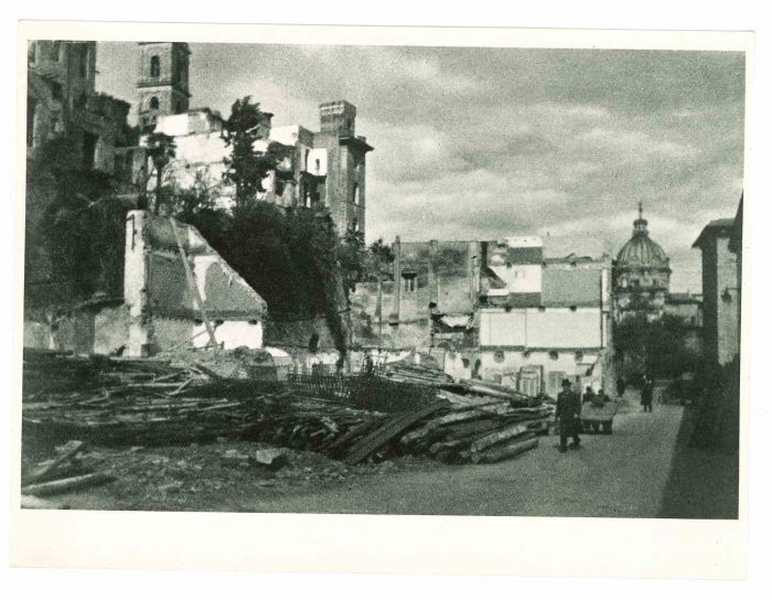 View Of Rome - Vintage Photograph   
