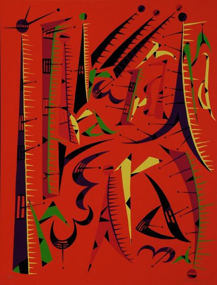 Letter I by Rafael Alberti - Contemporary Artwork