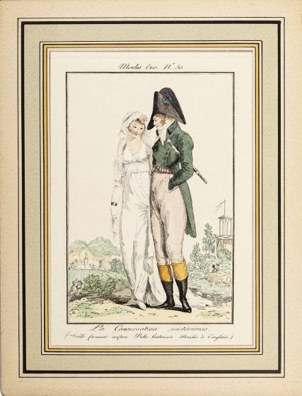  La Conversation Mistèrieuse by Philibert-Louis Debucourt   - Old Master Artworks