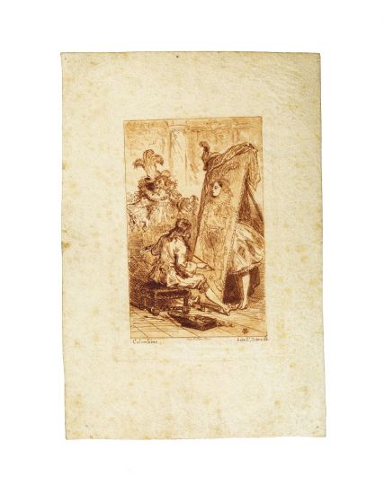Colombine by Anonymous - Old Master Artwork