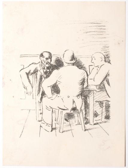 The Meeting by Anonymous - Modern Artwork