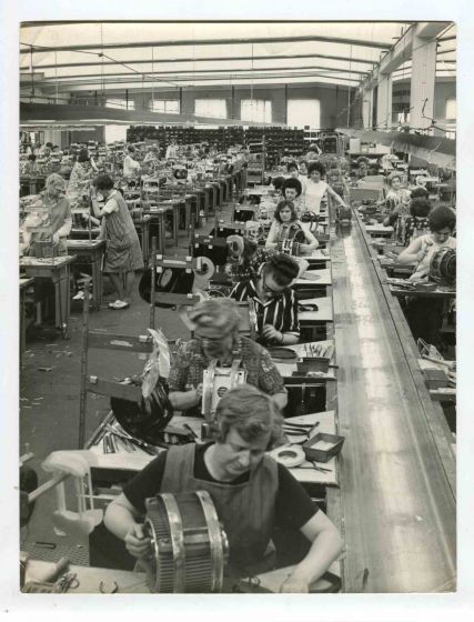 Women at Work - Vintage Photograph About Women Rights