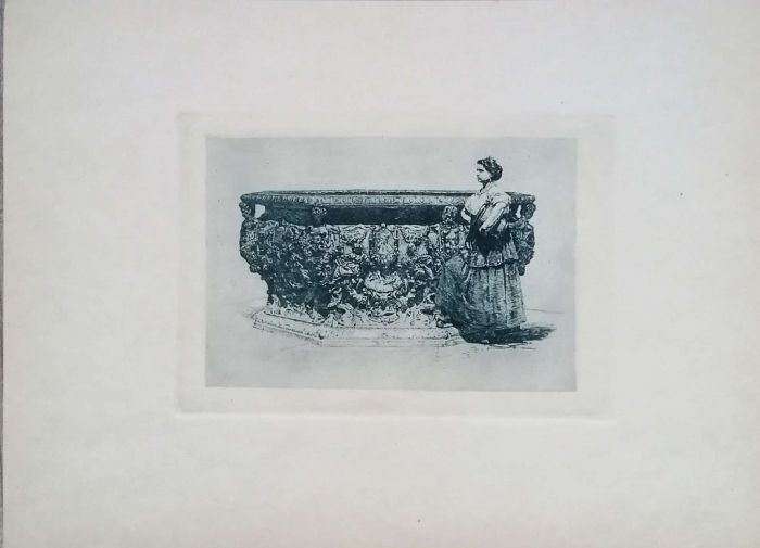 Well of the Ducal Palace by Luigi Beltrami - Modern Artworks