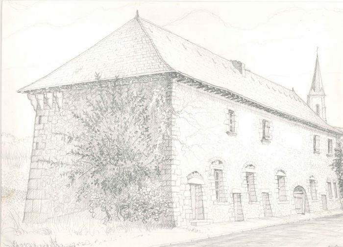 House, Drawing, Modern