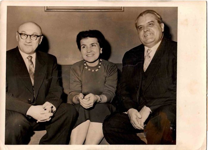 Three Russian Scientists in New York