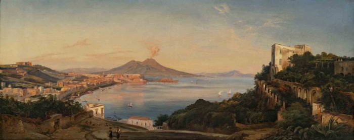 Ancient View of the Bay of Naples 