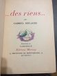 ...des riens...
