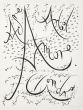 Letter A by Rafael Alberti - Contemporary artwork