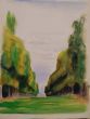 The Tree Lined Avenue by Pierre Segogne – Modern Artworks 