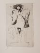 Marino Marini, Giocolieri, Jugglers, Etching, 1969, Modern Art, Artwork