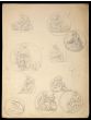 Study for a Medal with Dante's Portrait