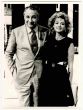 Philippe Noiret and Enrica Bonaccorti - Vintage Photo