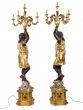 Pair of Mori Venitian Baroque-Style Floor Lamps - Antique Design Lamps