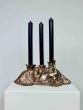 Candleholder “CANDELABRO ISOLA” in Bronze
