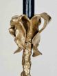 Candleholder “CANDELABRO LUNGO” in Bronze