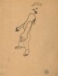 Jean Cocteau China Ink From La Machine Infernale by Jean Cocteau - Surrealist Artwork