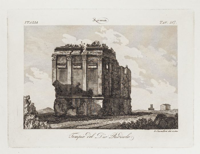 Dio Ridicolo Temple made by L.Cavalieri - Modern Artwork.