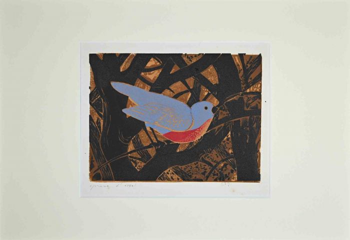 Giselle Halff - Bird in the Branches - Contemporary Art