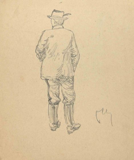 The Man with a feather Hat