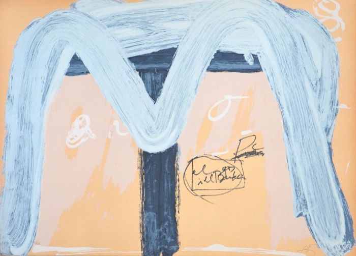 Untitled - Berlin Suite by Antoni Tapies - Contemporary Artwork
