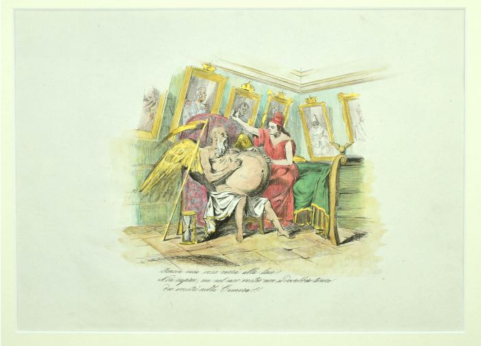 Satirical Scene - Modern Artwork