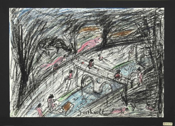 Rome The Tiber by Nazareno Gattamelata - Contemporary Artworks 