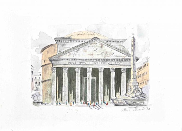 View of the Pantheon