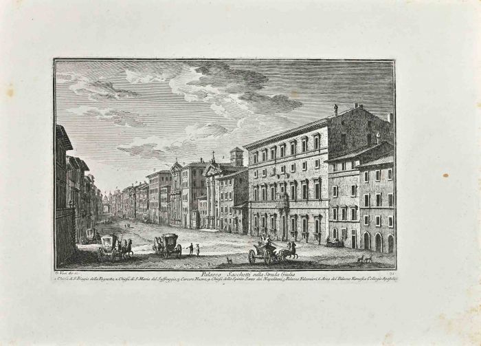 Palazzo Sacchetti sulla Strada Giulia