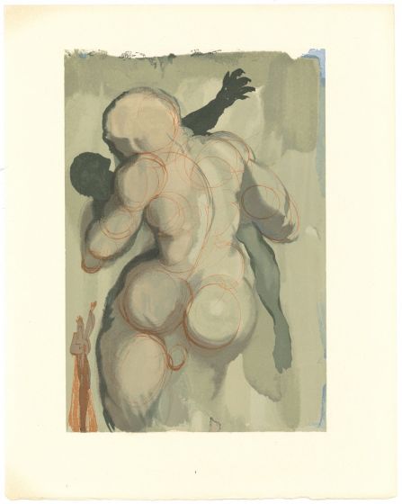 The Neglectful Meets Violent Death by Salvador Dalì - Contemporary Art