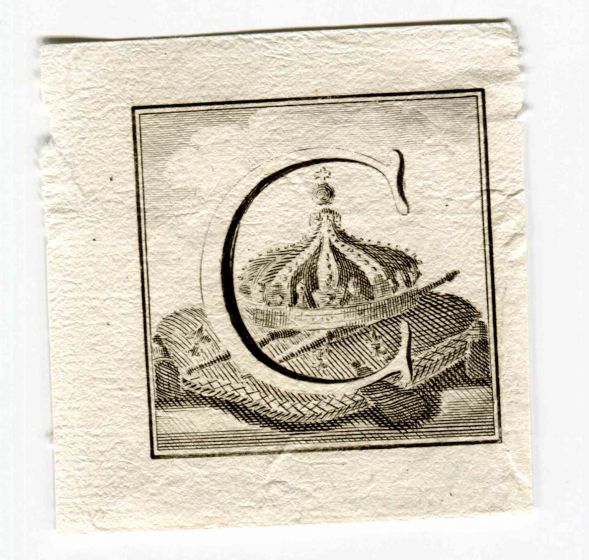 Capital Letter for the Antiquities of Herculaneum Exposed
