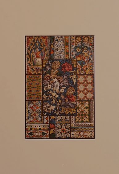 "Gothic Stained Glass " by Anonymous - Modern Artwork