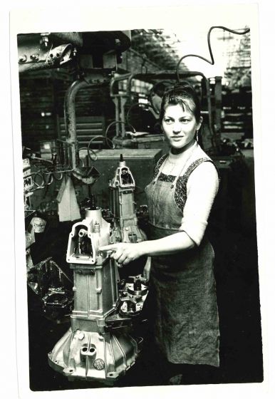 Woman at Work - Historical Photo 