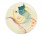 Smiling Woman by Anastasia Kurakina - Decorative Object