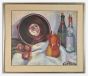 Still Life with Bottles, Onions and Vases