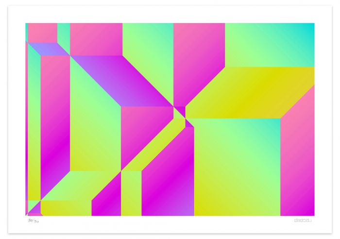 Moving Walls by Dadodu - Contemporary Art Print