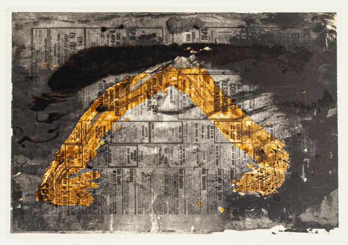 White Angel by Antoni Tàpies- Contemporary Artwork