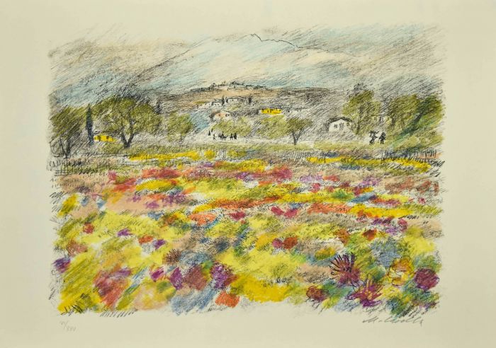 "Panorama" by Michele Cascella - Modern Artwork