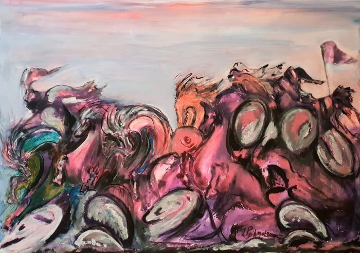 À la guerre by Laura D'Andrea - Contemporary Artwork