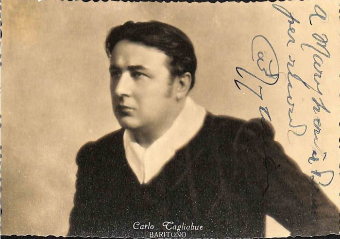 Carlo Tagliabue Autographed Photograph - SOLD