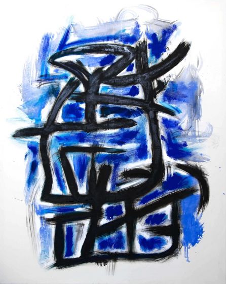 The Black Ideogram by Giorgio Lo Fermo -  Contemporary Artworks 