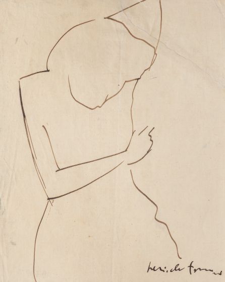 Figure of Woman by Pericle Fazzini   Artwork
