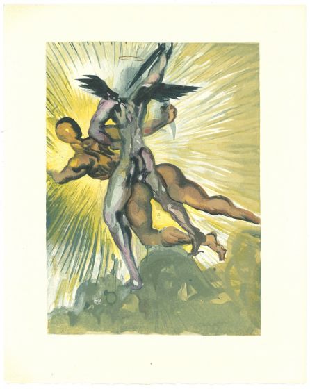 The Guardians of the Vallery of the Princess by Salvador Dalì - Contemporary Art