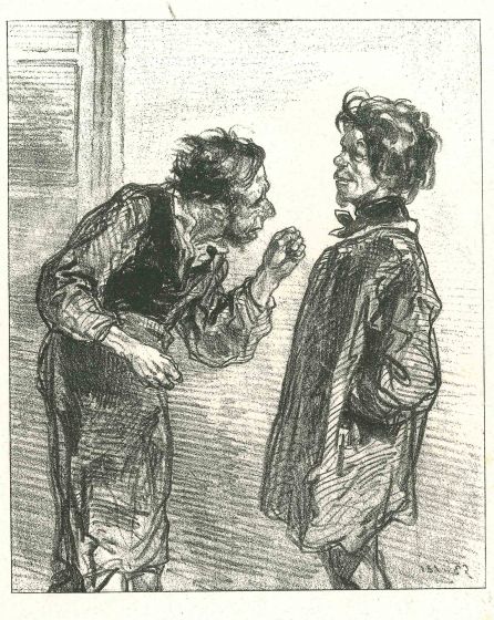 Paul Gavarni - The Conversation - Modern Art