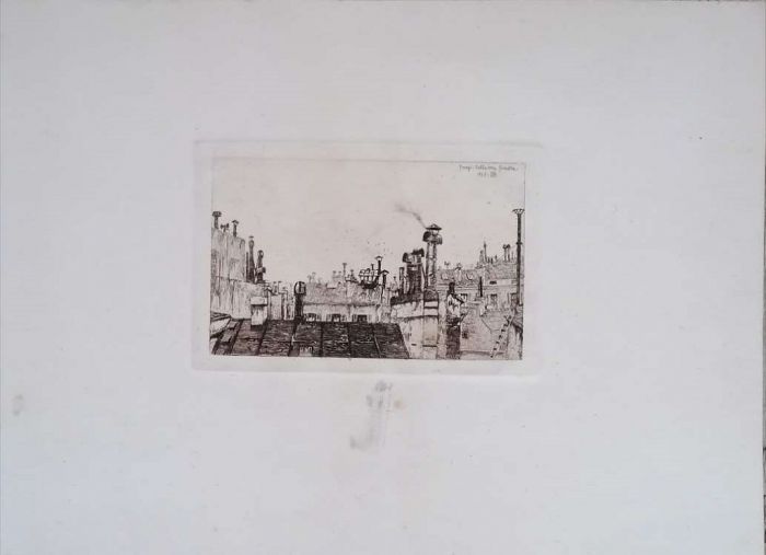 Paris: from my Window by Luigi Beltrami - Modern Artworks 