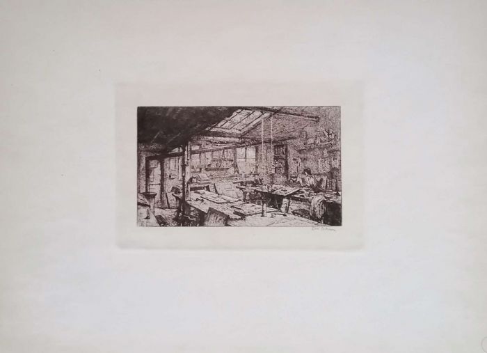 Paris, l'Atelier Pascal by Luigi Beltrami - Modern Artworks